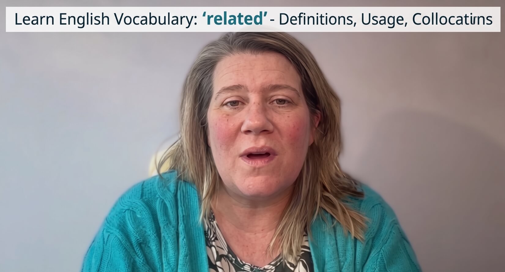 Examples of 'RELATED' in a Sentence